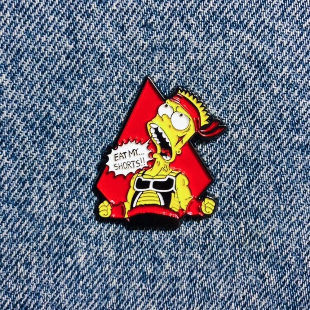 BartDock Enamel Pin - lefthanded.one